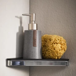 Sealskin Pierra Zeepdispenser Grijs 12 Sealskin Pierra Zeepdispenser Grijs -Badkamerartikelen Winkel 123 2625