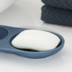 Sealskin Zeepbakje Conical Porselein Blauw 12 Sealskin Zeepbakje Conical Porselein Blauw -Badkamerartikelen Winkel 123 2659