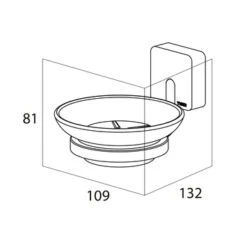 Tiger Zeepbakje Impuls Hangend RVS -Badkamerartikelen Winkel 123 2694