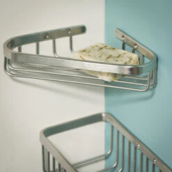 Tiger Zeepbakje Exquisit Voor Hoek Hangend RVS -Badkamerartikelen Winkel 123 2791