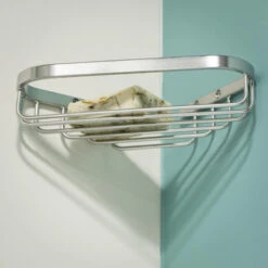 Tiger Zeepbakje Exquisit Voor Hoek Hangend RVS -Badkamerartikelen Winkel 123 2792