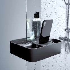 Tiger Douchemand Voor Douchewand 2-store Zwart -Badkamerartikelen Winkel 123 2941