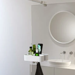 Tiger Douchemand Voor Douchewand 2-store Wit -Badkamerartikelen Winkel 123 2947