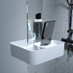 Tiger Douchemand Voor Douchewand 2-store Wit -Badkamerartikelen Winkel 123 2949