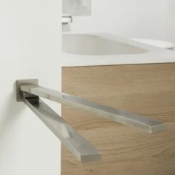 Tiger Handdoekrek Items Met Draaibare Armen RVS -Badkamerartikelen Winkel 123 2974