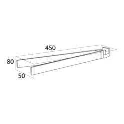 Tiger Handdoekrek Ontario Met Draaibare Armen Chroom -Badkamerartikelen Winkel 123 2979