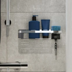 Tiger Douchemand Met Haak Caddy Chroom -Badkamerartikelen Winkel 123 3011