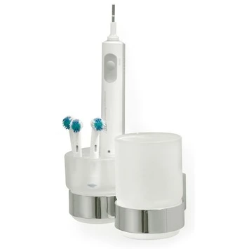 Tiger Dubbele Bekerhouder Ontario Met Bekers Chroom 3 Tiger Dubbele Bekerhouder Ontario Met Bekers Chroom