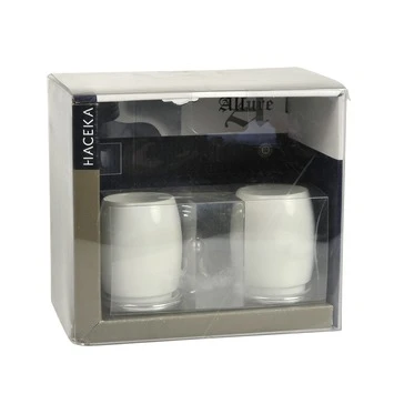 Haceka Dubbele Bekerhouder Allure Met Bekers Chroom 4 Haceka Dubbele Bekerhouder Allure Met Bekers Chroom - Afbeelding 2