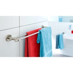 Tesa Handdoekhouder Moon Dubbel 15 Tesa Handdoekhouder Moon Dubbel -Badkamerartikelen Winkel 123 3246