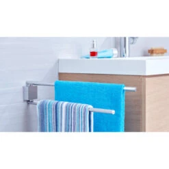 Tesa Handdoekhouder Ekkro 2-armig Flexibel 15 Tesa Handdoekhouder Ekkro 2-armig Flexibel -Badkamerartikelen Winkel 123 3253