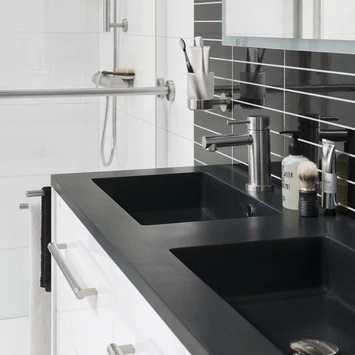 Tiger Karlo Badkamermeubel 120 Cm Naturel Eiken Met Wastafel Zwart 7 Tiger Karlo Badkamermeubel 120 Cm Naturel Eiken Met Wastafel Zwart - Afbeelding 5