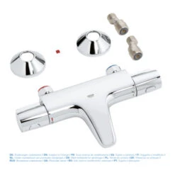 Grohe Thermostatische Badkraan Precision Trend Chroom 15 Cm -Badkamerartikelen Winkel 123 344