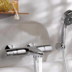 Grohe Thermostatische Badkraan Precision Trend Chroom 15 Cm -Badkamerartikelen Winkel 123 345