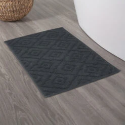 Sealskin Badmat Aztec 60x90cm Donkergrijs -Badkamerartikelen Winkel 123 3476
