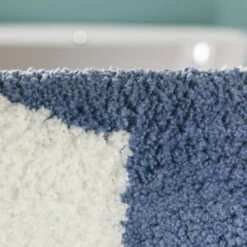 Sealskin Badmat Littera Blauw 90x60 Cm -Badkamerartikelen Winkel 123 3490