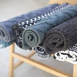 Sealskin Badmat Boho 60x90cm Zwart -Badkamerartikelen Winkel 123 3511