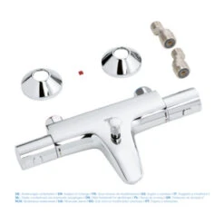 Grohe Thermostatische Badkraan Precision Start Chroom 15 Cm -Badkamerartikelen Winkel 123 353