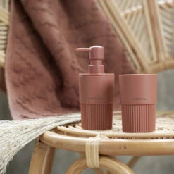 Sealskin Badmat Aztec 60x60cm Donkerroze -Badkamerartikelen Winkel 123 3534