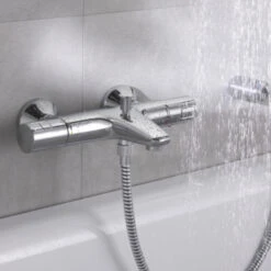 Grohe Thermostatische Badkraan Precision Start Chroom 15 Cm -Badkamerartikelen Winkel 123 354