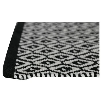 Differnz Badmat Wales Zwart Wit 50x80 Cm 4 Differnz Badmat Wales Zwart Wit 50x80 Cm - Afbeelding 2