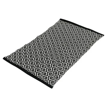 Differnz Badmat Wales Zwart Wit 50x80 Cm 6 Differnz Badmat Wales Zwart Wit 50x80 Cm - Afbeelding 4