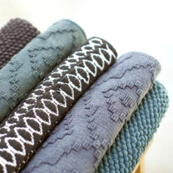 Sealskin Badmat Boho 60x60cm Zwart 18 Sealskin Badmat Boho 60x60cm Zwart -Badkamerartikelen Winkel 123 3606