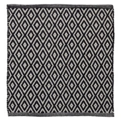 Sealskin Badmat Trellis 60x60cm Zwart