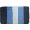 GAMMA Badmat Streep Blauw 90x60 Cm -Badkamerartikelen Winkel 123 3647