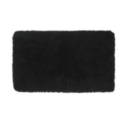 GAMMA Badmat Lusanne Zwart 90x60 Cm -Badkamerartikelen Winkel 123 3674