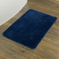 Sealskin Badmat Angora Blauw 60x90 Cm -Badkamerartikelen Winkel 123 3735