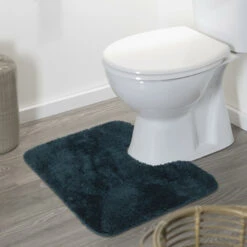 Sealskin Toiletmat Angora 55x60cm Donkergroen -Badkamerartikelen Winkel 123 3827