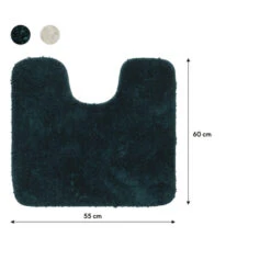 Sealskin Toiletmat Angora 55x60cm Donkergroen -Badkamerartikelen Winkel 123 3828