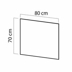 TIGER Spiegelpaneel Your Style 80 Cm -Badkamerartikelen Winkel 123 3909