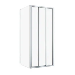 Sealskin Hooked Zijwand Voor Schuifdeur 90x200 Cm, 6 Mm Helder Veiligheidsglas Met Antikalklaag Zilver Hoogglans -Badkamerartikelen Winkel 123 4027