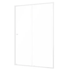 Sealskin Contour Schuifdeur Voor Nis 140x200 Cm, 6 Mm Helder Veiligheidsglas Met Antikalklaag Mat Wit 9 Sealskin Contour Schuifdeur Voor Nis 140x200 Cm, 6 Mm Helder Veiligheidsglas Met Antikalklaag Mat Wit -Badkamerartikelen Winkel 123 4045