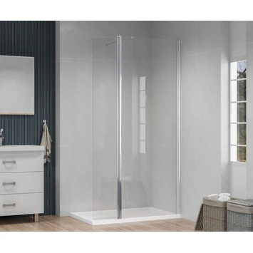 Atlantic Sapelo Scharnierende Zijwand 30x195 Cm 4 Atlantic Sapelo Scharnierende Zijwand 30x195 Cm - Afbeelding 2