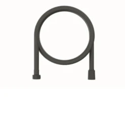 Allibert Doucheslang Alliblack Zwart Pvc 150cm