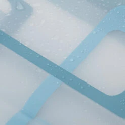 Sealskin Douchegordijn Retro Blue 180x200 Cm -Badkamerartikelen Winkel 123 4066