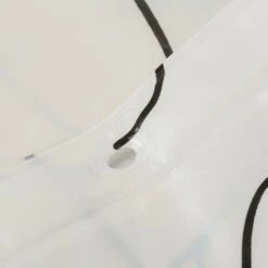 Sealskin Douchegordijn Mind 180x200cm Zwart/wit 13 Sealskin Douchegordijn Mind 180x200cm Zwart/wit -Badkamerartikelen Winkel 123 4071