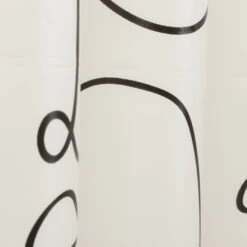 Sealskin Douchegordijn Mind 180x200cm Zwart/wit 14 Sealskin Douchegordijn Mind 180x200cm Zwart/wit -Badkamerartikelen Winkel 123 4072