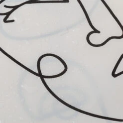 Sealskin Douchegordijn Mind 180x200cm Zwart/wit 15 Sealskin Douchegordijn Mind 180x200cm Zwart/wit -Badkamerartikelen Winkel 123 4073