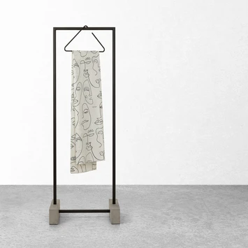 Sealskin Douchegordijn Mind 180x200cm Zwart/wit 8 Sealskin Douchegordijn Mind 180x200cm Zwart/wit - Afbeelding 6