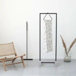 Sealskin Douchegordijn Mind 180x200cm Zwart/wit 17 Sealskin Douchegordijn Mind 180x200cm Zwart/wit -Badkamerartikelen Winkel 123 4075