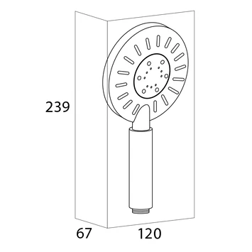 Tiger Handdouche Akcent Zwart 11 Tiger Handdouche Akcent Zwart - Afbeelding 9