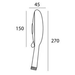 Tiger Handdouche Splash Termini Ø15 Cm 6 Standen -Badkamerartikelen Winkel 123 4213