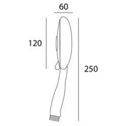 Tiger Handdouche Bologna Ø12 Cm 4 Standen 15 Tiger Handdouche Bologna Ø12 Cm 4 Standen -Badkamerartikelen Winkel 123 4249