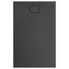 Allibert Terreno Douchebak 140x90cm Bazaltzwart -Badkamerartikelen Winkel 123 4381