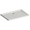 Sealskin Douchebak Fusion Rechthoek Inbouw 120x80x4 Cm Wit -Badkamerartikelen Winkel 123 4409