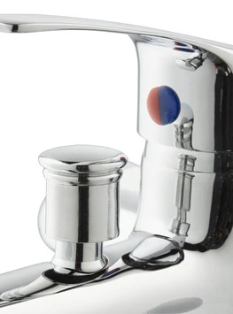 OK Badkraan Chroom 15 Cm 4 OK Badkraan Chroom 15 Cm - Afbeelding 2